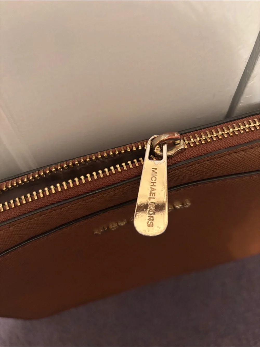 Michael Kors Leather Crossbody Bag